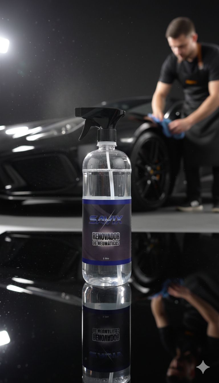 Renovador de Neumáticos y plasticos